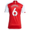 Camiseta de fútbol Arsenal 2023-24 Gabriel 6 Primera Equipación - Hombre